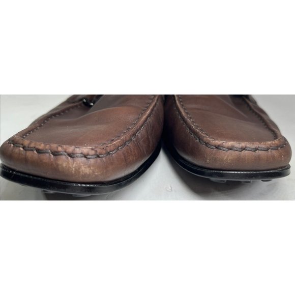 Tod’s Men’s Brown Leather Driving Loafers-US 8.5-EU 41-42 (Marked UK/Italian 7) - Picture 12 of 16